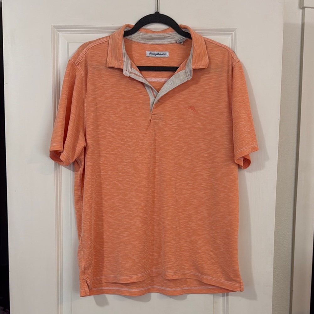Tommy Bahama Vibrant Orange Polo Shirt
